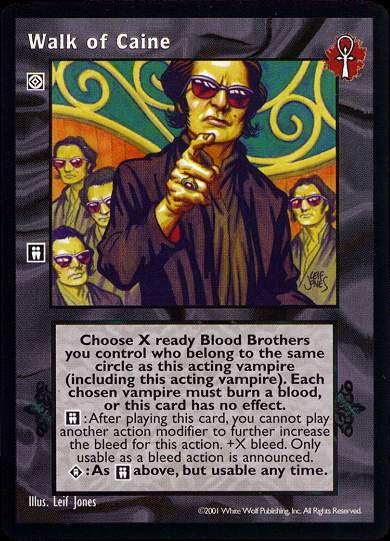 Walk of Caine [BL set] - VTES CCG