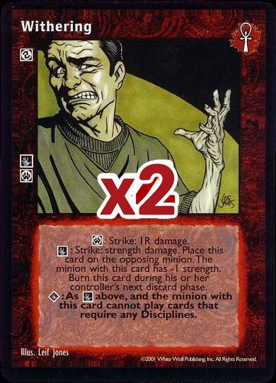 Withering [BL set] - VTES CCG