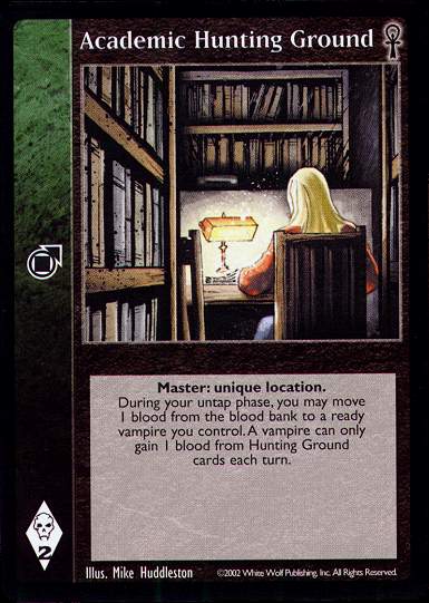 Academic Hunting Ground [CE set] - VTES CCG