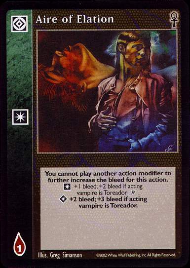Aire of Elation [CE set] - VTES CCG
