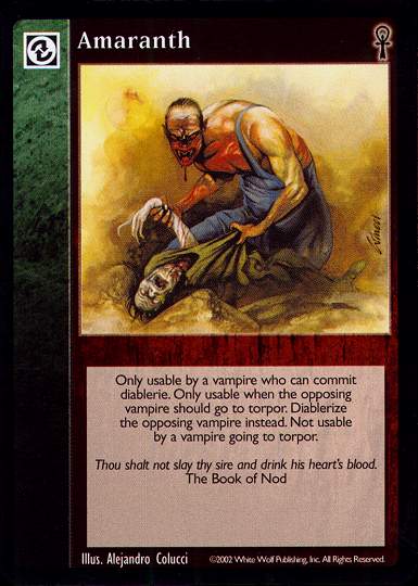 Amaranth [CE set] - VTES CCG