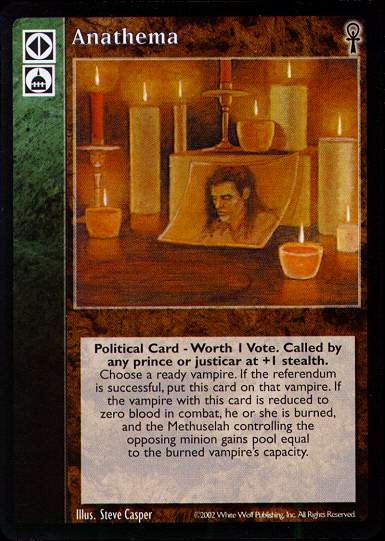 Anathema [CE set] - VTES CCG