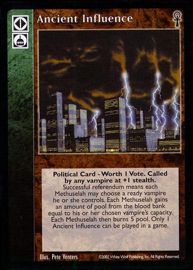 Ancient Influence [CE set] - VTES CCG