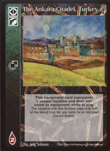 The Ankara Citadel, Turkey [CE set] - VTES CCG