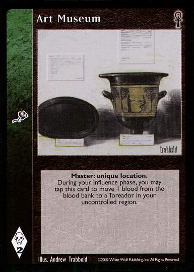 Art Museum [CE set] - VTES CCG
