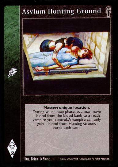 Asylum Hunting Ground [CE set] - VTES CCG