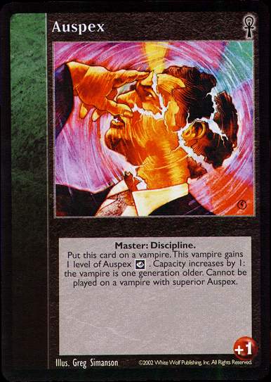 Auspex [CE set] - VTES CCG
