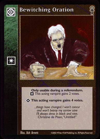Bewitching Oration [CE set] - VTES CCG