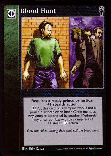 Blood Hunt [CE set] - VTES CCG
