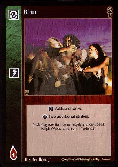 Blur [CE set] - VTES CCG