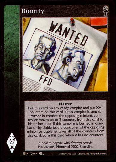 Bounty [CE set] - VTES CCG