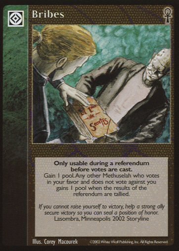 Bribes [CE set] - VTES CCG