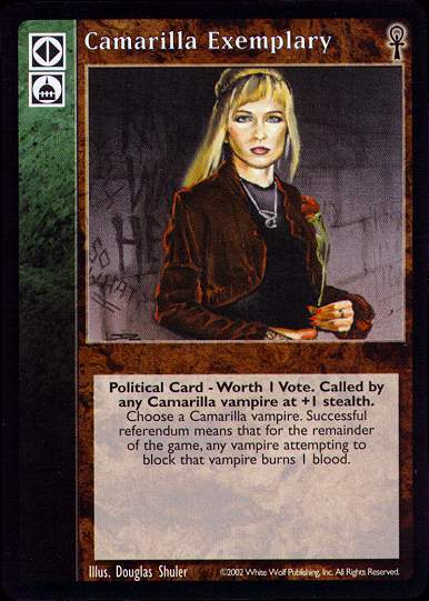 Camarilla Exemplary [CE set] - VTES CCG