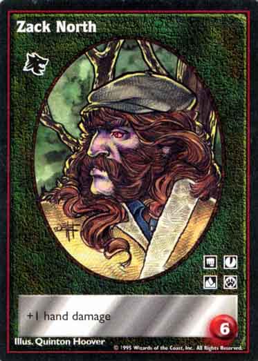 Zack North [V:TES set] - VTES CCG