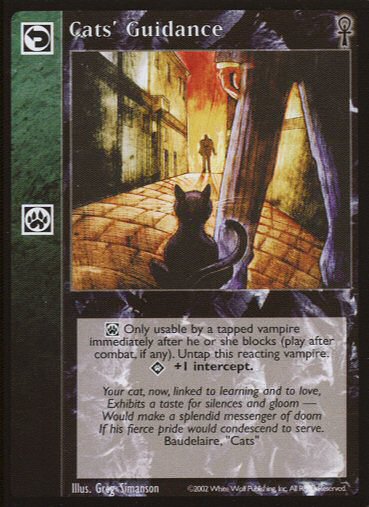 Cats' Guidance [CE set] - VTES CCG