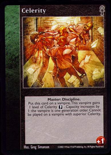 Celerity [CE set] - VTES CCG
