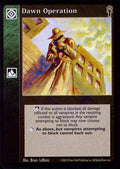 Dawn Operation [CE set] - VTES CCG