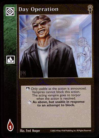 Day Operation [CE set] - VTES CCG