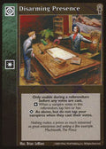 Disarming Presence [CE set] - VTES CCG