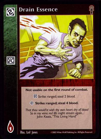 Drain Essence [CE set] - VTES CCG