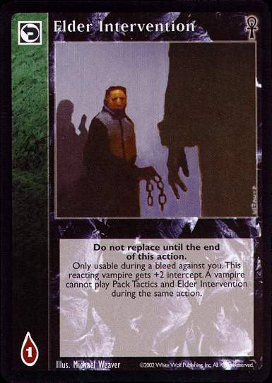 Elder Intervention [CE set] - VTES CCG