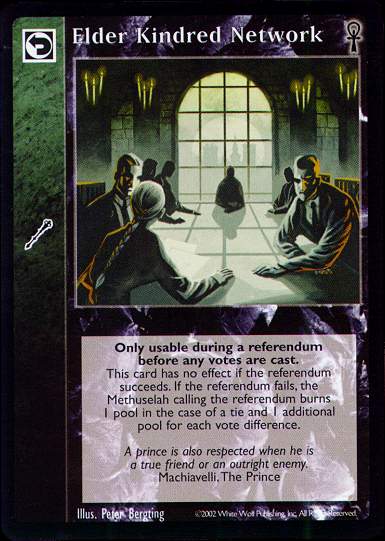 Elder Kindred Network [CE set] - VTES CCG
