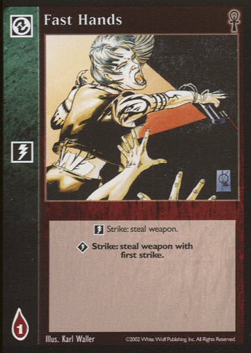 Fast Hands [CE set] - VTES CCG