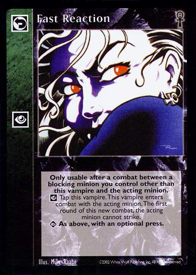 Fast Reaction [CE set] - VTES CCG