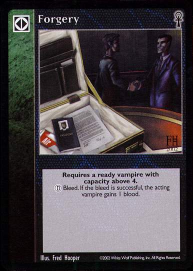 Forgery [CE set] - VTES CCG