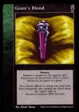 Giant's Blood [CE set] - VTES CCG