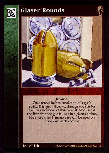 Glaser Rounds [CE set] - VTES CCG