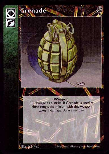 Grenade [CE set] - VTES CCG