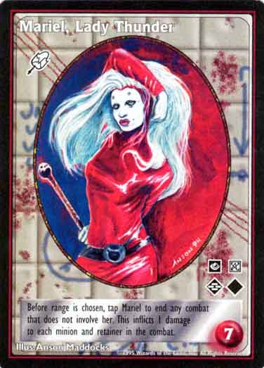 Mariel, Lady Thunder [V:TES set] - VTES CCG