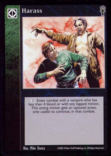 Harass [CE set] - VTES CCG