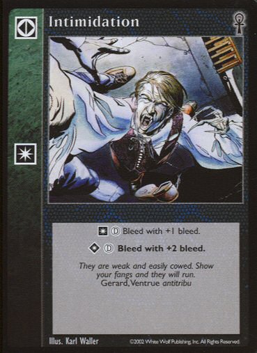 Intimidation [CE set] - VTES CCG