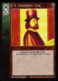 J. S. Simmons, Esq. [CE set] - VTES CCG