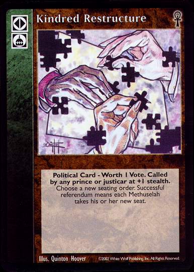 Kindred Restructure [CE set] - VTES CCG
