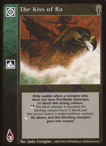 The Kiss of Ra [CE set] - VTES CCG