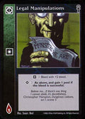 Legal Manipulations [CE set] - VTES CCG