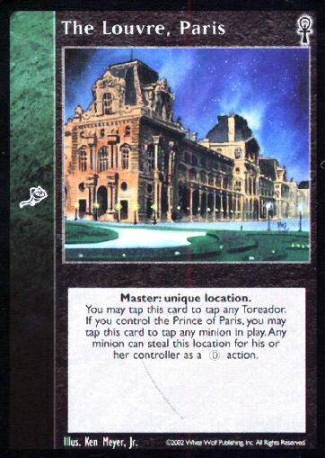 The Louvre, Paris [CE set] - VTES CCG