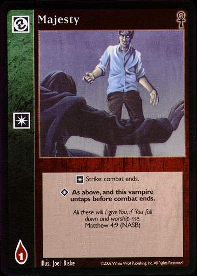 Majesty [CE set] - VTES CCG