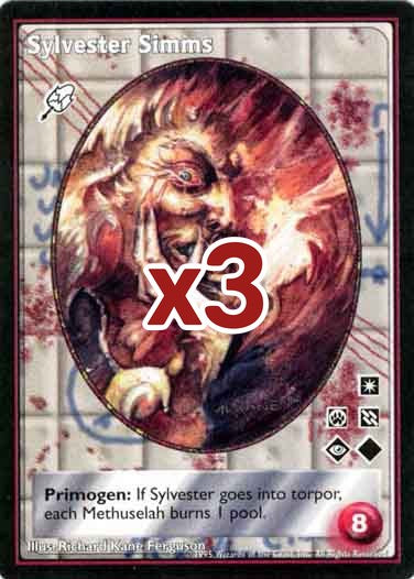 Sylvester Simms [V:TES set] - VTES CCG
