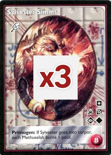 Sylvester Simms [V:TES set] - VTES CCG
