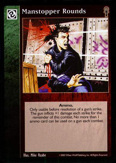 Manstopper Rounds [CE set] - VTES CCG