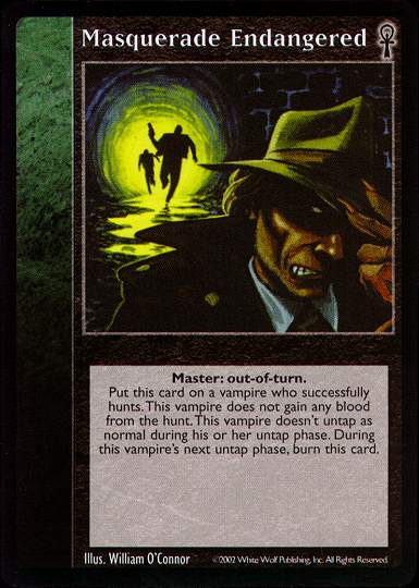 Masquerade Endangered [CE set] - VTES CCG