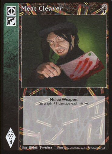 Meat Cleaver [CE set] - VTES CCG