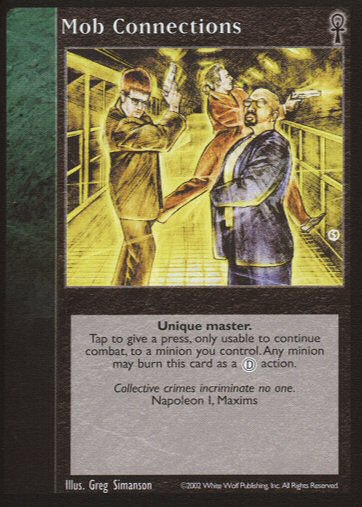 Mob Connections [CE set] - VTES CCG