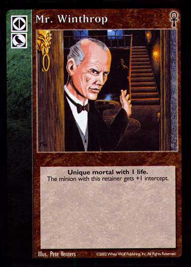 Mr. Winthrop [CE set] - VTES CCG