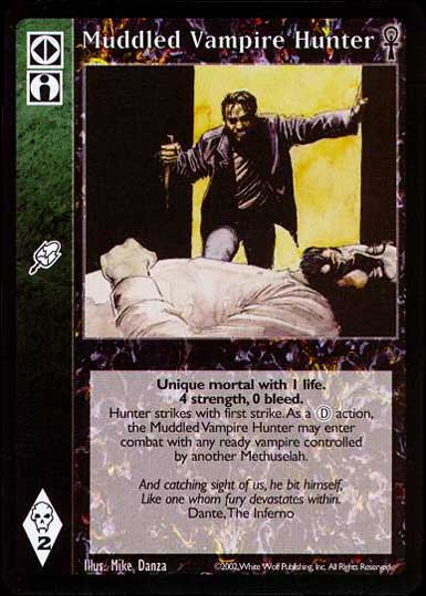 Muddled Vampire Hunter [CE set] - VTES CCG