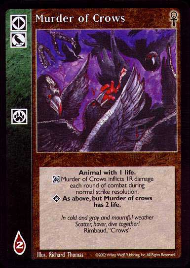 Murder of Crows [CE set] - VTES CCG